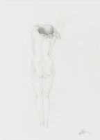Eugene Labuschagne; Stretching Nude