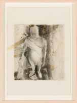 Louis Olivier; Abstract Composition with Figure, four