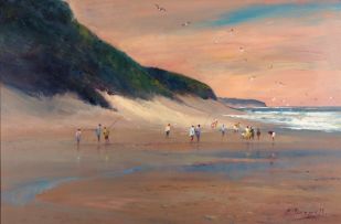 Christopher Tugwell; Early Morning Beach Activities