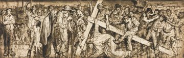 Sir Frank Brangwyn; Scene from The Stations of The Cross