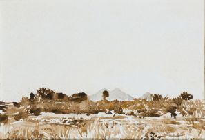 Adolph Jentsch; African Landscape