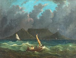 Wilhelm Heinrich Langschmidt; Table Bay circa 1850