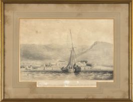 Thomas Bowler; St George Street, Cape Town; Simon's Town (The Naval Depot) Cape of Good Hope; and The Great Meeting held in front of the Commercial Hall, Cape Town on 4 July 1849