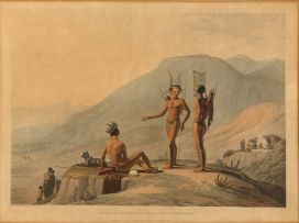 Samuel Daniell; Bushmen Hottentots Armed for an Expedition; Boosh Wannahs; and A Boosh-Wana
