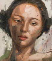 Lionel Smit; Portrait of a Girl