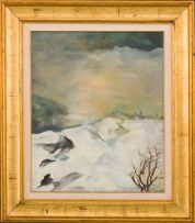 Alba Gentili; Snowy Scene