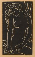 Maurice van Essche; Classic Seated Nude