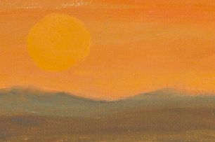James Thackwray; Sun-Baked Landscape