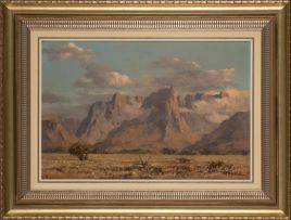 Otto Klar; Mountainous Landscape