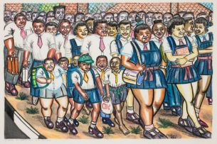 Tommy Motswai; Holiday Past Back to School at the Township