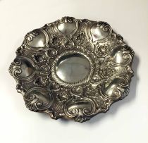 A Portuguese silver dish, Porto (1886-1938) .833 standard