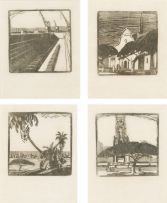 Clément Sénèque; Four scenes of Durban