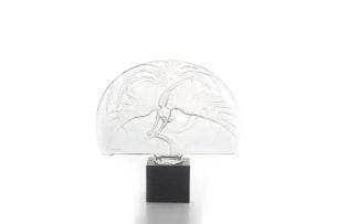 A René Lalique 'Oiseau de Feu' illuminated centrepiece, designed 1922