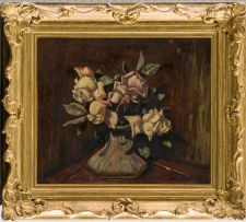 Sydney Carter; Still Life with Flowers