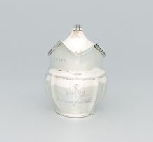 A George III silver milk jug, Samuel Godbehere, Edward Wigan & James Boult, London, 1808