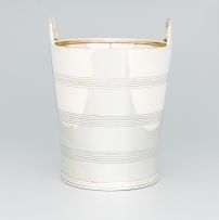 A silver-plated ice bucket, 20th century