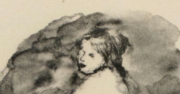 Pierre-Auguste Renoir; Etude de Femme Nue Assise