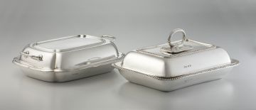 A George V silver entrée dish and cover, William Hutton & Sons Ltd, Sheffield, 1930