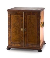 A Victorian mahogany and inlaid collector's cabinet