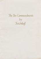 Vladimir Tretchikoff; The Ten Commandments; Medallions
