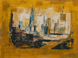 Christiaan Nice; Abstract Cityscape