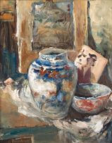 Alexander Rose-Innes; Still Life with a Chinese Vase