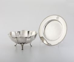 A George V silver bon-bon dish, RF Mosley & Co, Sheffield, 1919