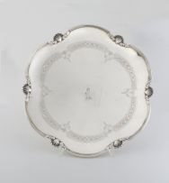 A George VI silver dish, Elkington & Co Ltd, Birmingham, 1937