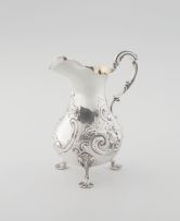 A Victorian silver jug, Daniel & Charles Houle, London, 1863