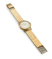 Gentleman's gold wristwatch, Jaeger-Le-Coultre