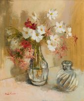 Mari Vermeulen-Breedt; Still Life with Flowers