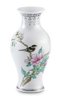A Chinese famille-rose porcelain vase, 20th century