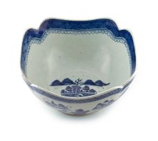 A Chinese blue and white bowl, 20th century