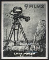 William Kentridge; 9 Films - Poster for Spier Arts Summer Season 03/04