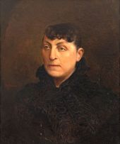 Frans Oerder; Portrait of a Woman