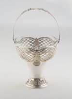 A WMF silver-plated fruit basket, post 1910