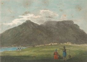 William Haines; View of Cape Town from Amsterdam Fort