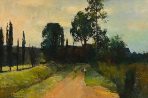 Errol Boyley; Children on a Country Road