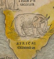 Sebastian Münster; Africa XXV Nova Tabula; African, Libya, Morland, with their Kingdoms to date