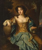 Follower of Sir Peter Lely; Portrait of Hortense Mancini, Duchesse de Mazarin
