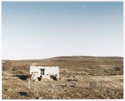 David Goldblatt; A Farmworker's Cottage and a Navigation Beacon for Air Traffic, Groenfontein, Sutherland, Northern Cape, 17 August 2003
