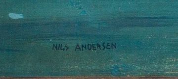 Nils Andersen; Harbour Scene