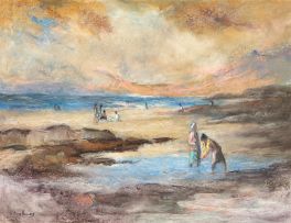 Alexander Rose-Innes; Figures on the Beach