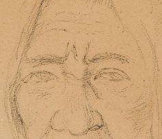Gregoire Boonzaier; Portrait of Elderly Woman