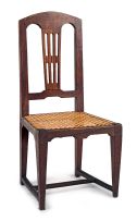 A Cape stinkwood neoclassical side chair, early 19th century