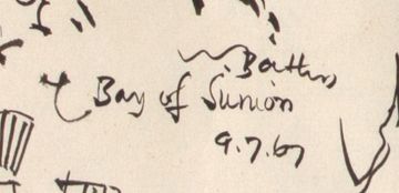 Walter Battiss; Bay of Sunion
