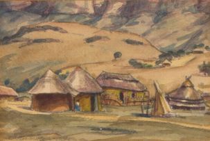 Erich Mayer; Lesotho Village