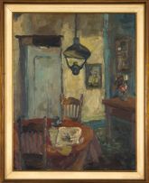 Alexander Rose-Innes; Interior with Lamp