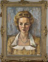 Zakkie Eloff; Portrait of Sylvia Clark