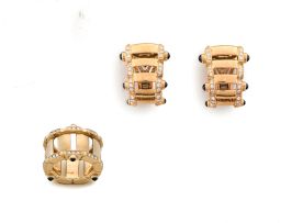 Patek Philippe 'Calatrava' diamond, sapphire and gold ring